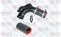 TURBO HORTUMU B MAX - C MAX II - TOURNEO COURIER - TOURNEO CONNECT - FIESTA VI - VII - MONDEO IV - S MAX I - GALAXY III - FOCUS III - V50 - C30 - V40 - S40 - S60 - V60 - S80 - V70 - MAZDA 3 1.5-1.6 TDCI {METAL BORU HARIC 3 KAT POLYESTER KULLANILMISTI