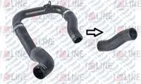 TURBO HORTUMU GRANDE PUNTO 1.3 MTJ {PLASTIK BORU HARIC OK ILE GOSTERILEN KUCUK HORTUM}  
