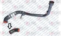 TURBO INTERCOLLER HORTUMU (UCTAKI KUCUK) BOXER III JUMPER III 2,2HDI E5 12> DUCATO III 2,3JTD 12>