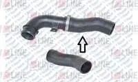 TURBO HORTUMU DUCATO - BOXER - JUMPER 2.2-3.0 HDI {PLASTIK BORU HARIC}  