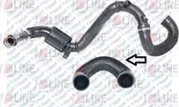 TURBO HORTUMU TRAFIC II - VIVARO A - PRIMASTAR 2.0 CDTI 01>06 {PLASTIK BORU HARIC}  