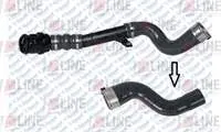 TURBO HORTUMU- PLASTIK BORU HARIC- OK ILE GOSTERILEN BUYUK HORTUM RENAULT MEGANE IV 1.5 DCI- RENAULT
