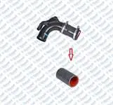 TURBO HORTUMU {METAL PARCA HARIC} B MAX / C MAX II / TOURNEO COURIER 1.5 TDCI - 1.6 TDCI