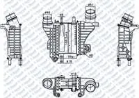 TURBO RADYATORU MEGANE IV CLIO V CAPTUR DUSTER QASHQAI II 16-23 1.5 BLUEDCI K9K (ADBLUE KAZANLI)  