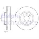 FREN DISKI- ON RENAULT CLIO IV 12 -