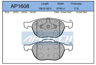 ÖN BALATA FOCUS 04 18 CMAX 07 19 KUGA 1 -2 08 14 VOLVO V40 19 C30 06 12 S70 08 13S40 04 12 V50 04 12 MAZDA 3 03 09 5 05 09