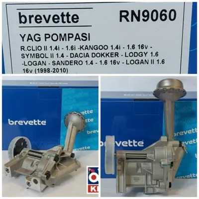 YAĞ POMPASI RN9060 CLIO-II 1.4İ 1.6İ KANGOO 1.4İ 1.6 16V SYMBOL-II 1.4 DOKKER