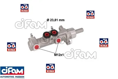 ANA MERKEZİ MASTER II 2.5 DCİ 06 23.81mm