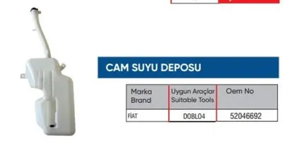 CAM YIKAMA SU DEPOSU 52046692 DOBLO IV