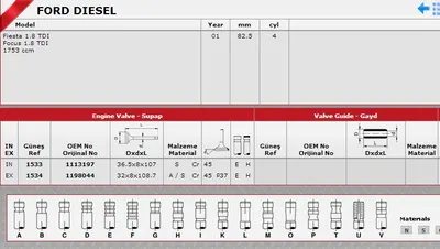 SUBAP EMME EGZOZ CONNECT 1.8TDCI 8V IN-4-EX-4 STD