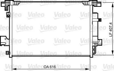 KLİMA RADYATÖRÜ CIVIC VIII HATCHBACK 1.4 1.8TYPE R 2.2 CTDI 06> 