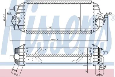 INTERCOOLER TURBO RADYATÖRÜ İx35 SPORTAGE