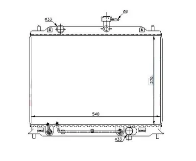 SU RADYATÖRÜ ERA 1.5 CRDİ MT 370×540X26