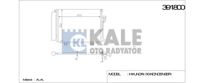 KLİMA RADYATÖRÜ İ10 1.1 1.2 1.1 CRDİ 08>