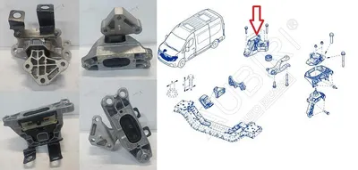 Renault Master 4 Motor Takozu Mais 112106544R