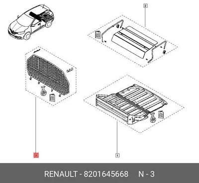 Renault Kadjar Bagaj Bölme Ayracı Mais 7711690727