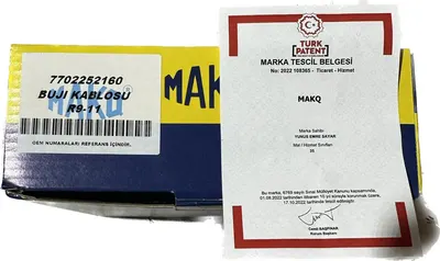 7702252160 BUJİ KABLOSU R9 R11 R19 R21 BROADWAY FAIRWAY 1.4