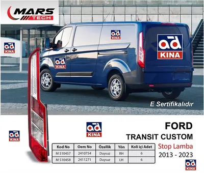 ARKA STOP SOL ( UZUN ) TRANSIT CUSTOM V362 12>