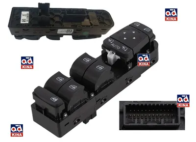 CAM AÇMA DÜĞMESİ ÖN SOL AYNA KONTROLLÜ 254011586R MEGANE IV-TALISMAN
