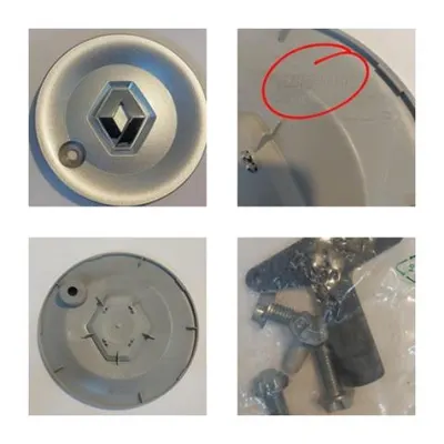 JANT GÖBEK TK. ALİMİNYUM CLIO III MODUS (4 KAPAK + SÖKME ANAHTAR İLE BİRLİKTE)