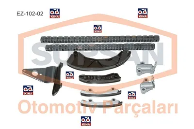 EKSANTRİK GERGİ KİTİ 9 PARÇA HYUNDAI ACCENT ERA-GETZ 1.5CRDİ 16V D4FA YM PİMLİ TİP ZİNCİR SETİ