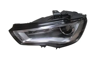 AUDI A3- SD/HB/SB- 12/16; FAR LAMBASI SOL ELEKTRİKLİ/MOTORLU/MERCEKLİ/XENON/LEDLİ (E MARKLI)