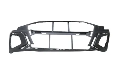 AUDI A3- SD/SB- 21/25; ÖN TAMPON ASTARLI SİYAH FAR YIKAMA KAPAKLI/SENSÖR DELİKLİ (S LINE)(TYG)
