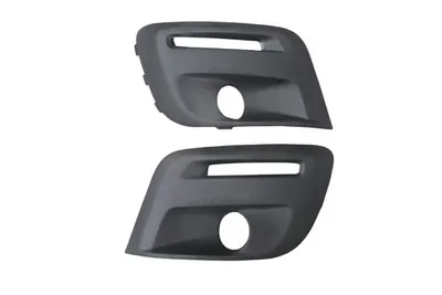 PEUGEOT PARTNER- TEPEE- 10/18; SİS LAMBA KAPAĞI SAĞ/SOL SET 2 PARÇA (SİS/GÜNDÜZ FARI DELİKLİ)