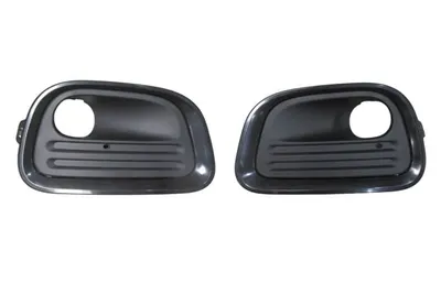 CITROEN BERLINGO- 19/24; SİS LAMBA KAPAĞI ÇERÇEVELİ SAĞ/SOL SET (4 PARÇA)  SİS DELİKLİ (TW)
