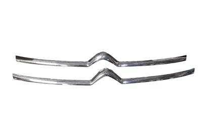 CITROEN JUMPY- 17/24; ÖN PANJUR NİKELAJ ÇITASI ALT/ÜST SET (2PARÇA)(TW)