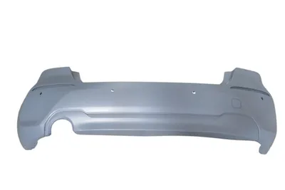 BMW 1 SERI- F40- 20/22; ARKA TAMPON 4 SENSÖR DELİKLİ ASTARLI/GRİ (TYG)
