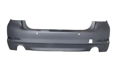 BMW 5 SERI- G30- 17/20; ARKA TAMPON GRİ (4 SENSÖR DELİKLİ) (TW)