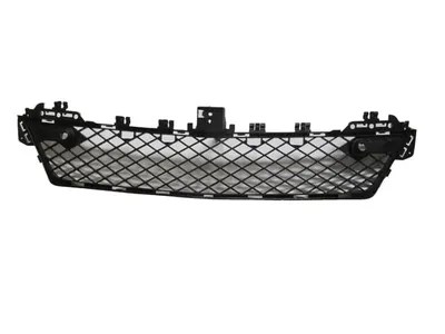 MERCEDES C CLASS- W204- 11/13; ÖN TAMPON PANJURU ORTA SENSÖR DELİKLİ (AVANTGARDE) SİYAH (TW)