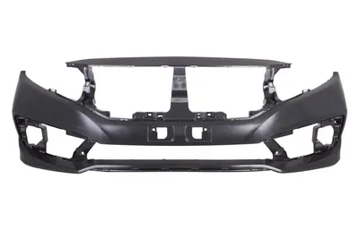 HONDA CIVIC- SD- 19/21; ÖN TAMPON SİYAH SENSÖR DELİKSİZ (SİS DELİKLİ) (TYG)
