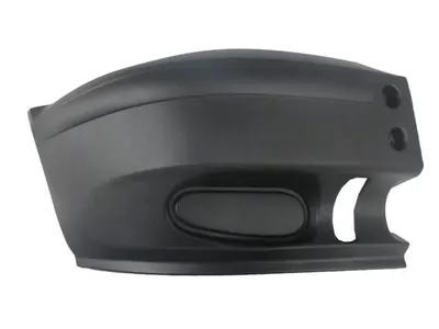 FORD TRANSIT- V184- 02/06; ÖN TAMPON UCU SAĞ SİYAH (SİS DELİKSİZ) (EUROBUMP)