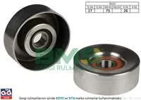 V KAYIS GERGI RULMANI KÜTÜKSÜZ P207P308P3008P508P5008PARTNERBERLINGOC3C4C5DS3DS4DS5 1 6 THP VTI BMW F20 F30 MINI R55 R56 R57 R60