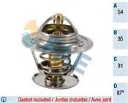 TERMOSTAT 87°C 96-04 CADDY-P.CLASSIC 1.9tdi (Ø=54mm) [A.G.Z]