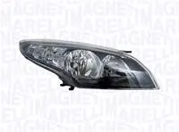 Renault Megane 3 Far Sağ Siyah 2009-2015 Marelli 711307023255