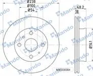DISK ON (AD) <92 COROLLA *AE92* "HAVALI"