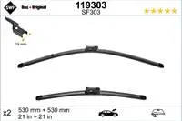 SILGI SUPURGESI TK 53+53cm 07> FABIA-ROOMSTER "FLAT BLADE"