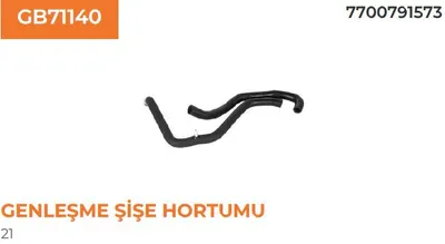 1303 GENLEŞME ŞİŞE HORTUMU R21 OPTİMA