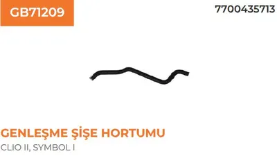 GENLEŞME ŞİŞE HORTUMU CLIO SYMBOL 1.4 8V K7JLB03