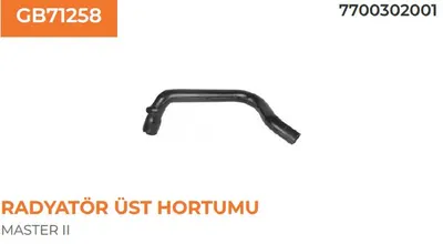 Master 2 Radyatör Hortumu Üst 2.8Td  S9W 7700302001