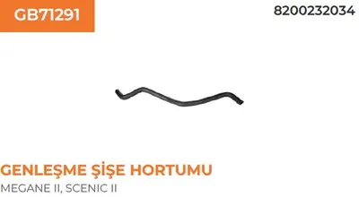 GENLESME SISE HORTUMU MEGANE II SCENIC II 1,6 K4JLMIA