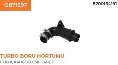 TURBO BORU HORTUMU RENAULT MEGANE II-CLIO-KANGOO 8