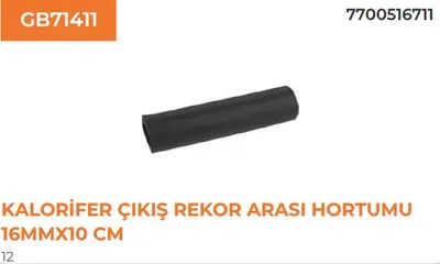 x 6310 KALORİFER ÇIKIŞ REKOR ARASI R12
