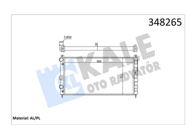 MOTOR SU RADYATORU FELICIA I / FELICIA II - VOLKSWAGEN CADDY II (MT)