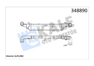 TURBOSARJ RADYATORU E-CLASS W210 96>99 S210 96>99