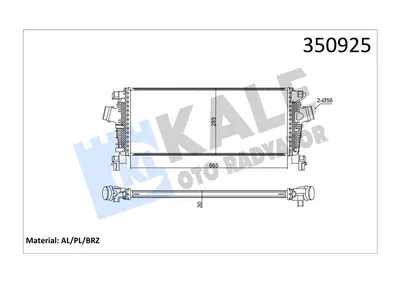 TURBO RADYATORU OPEL INSIGNIA  ASTRA J CHEVROLET CRUZE 08>11