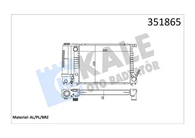 MOTOR SU RADYATORU BMW E30 E36 M30 M43 M44 M52 M20 M50